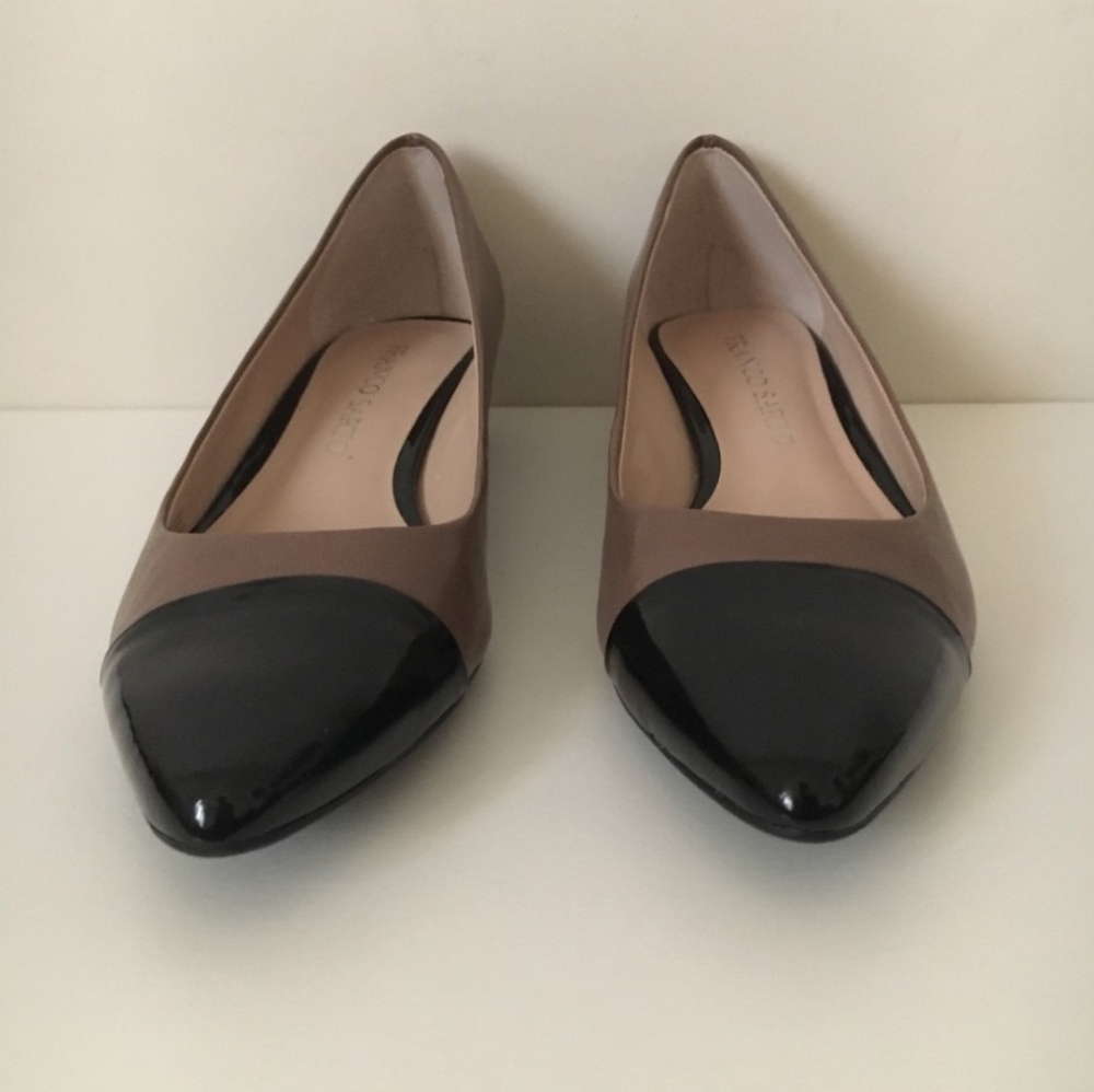 NWT Franco Sarto Two-tone Heels